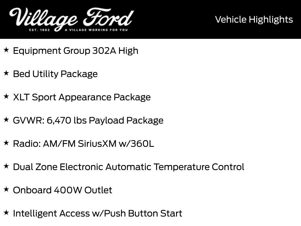 Certified 2023 Ford F150 XLT w/ Equipment Group 302A High AWD/4WD image 7
