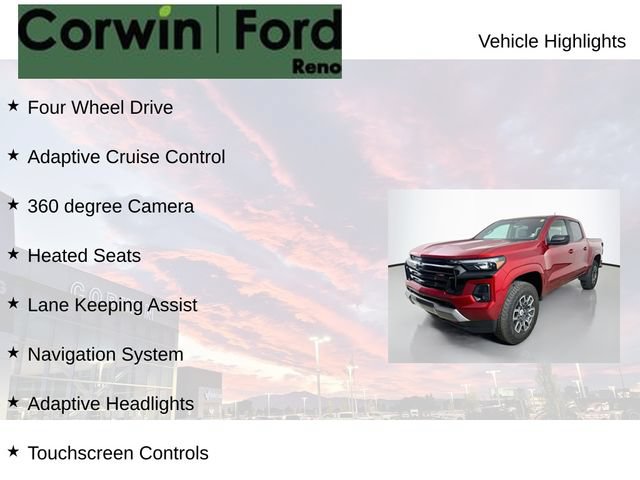 Used 2024 Chevrolet Colorado Z71 w/ Z71 Convenience Package 2 AWD/4WD image 8