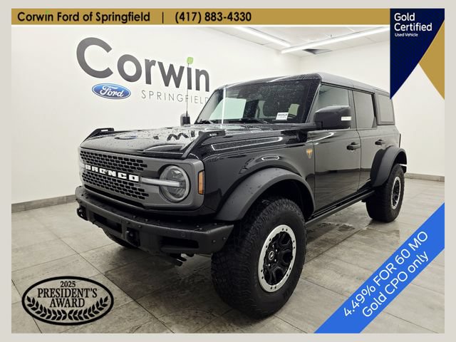 Certified 2023 Ford Bronco Badlands w/ Sasquatch Package AWD/4WD image 1