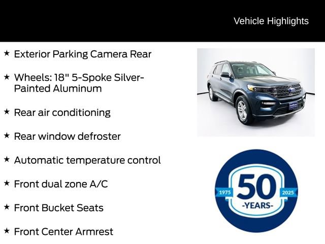 Certified 2022 Ford Explorer XLT w/ Equipment Group 202A AWD/4WD image 11