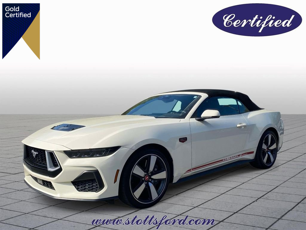 Certified 2025 Ford Mustang GT Premium w/ 60th Anniversary Package