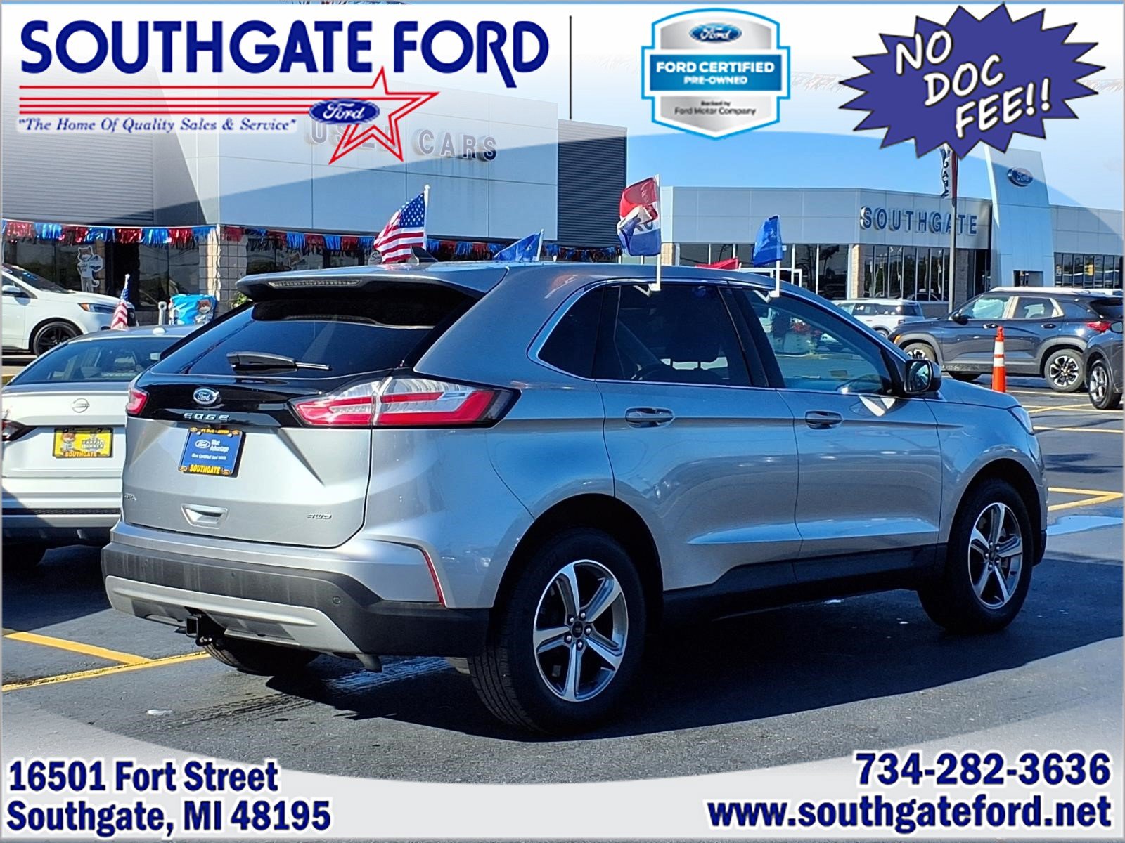 Certified 2024 Ford Edge SEL w/ Convenience Package AWD/4WD image 2
