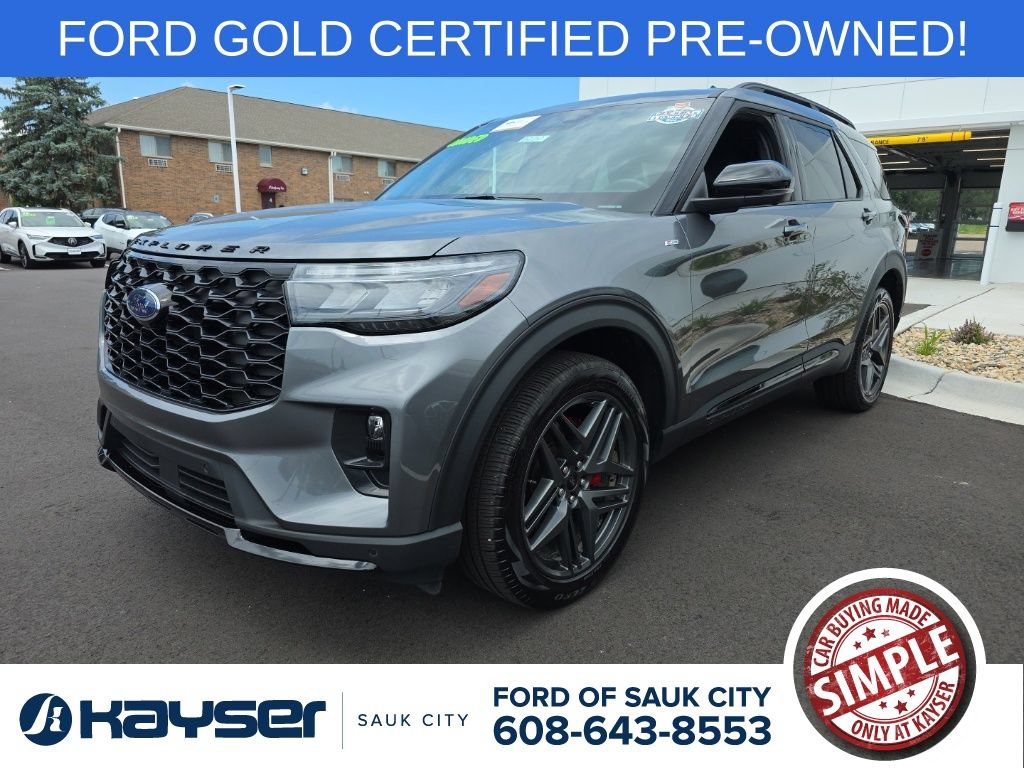 Certified 2025 Ford Explorer ST-Line w/ ST-Line Street Pack