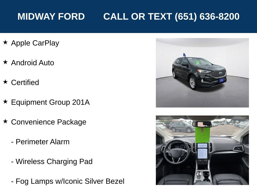 Certified 2024 Ford Edge SEL w/ Convenience Package AWD/4WD image 7