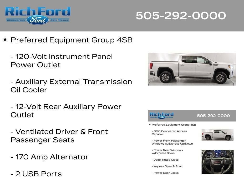 Used 2021 GMC Sierra 1500 AT4 w/ AT4 Value Package AWD/4WD image 92