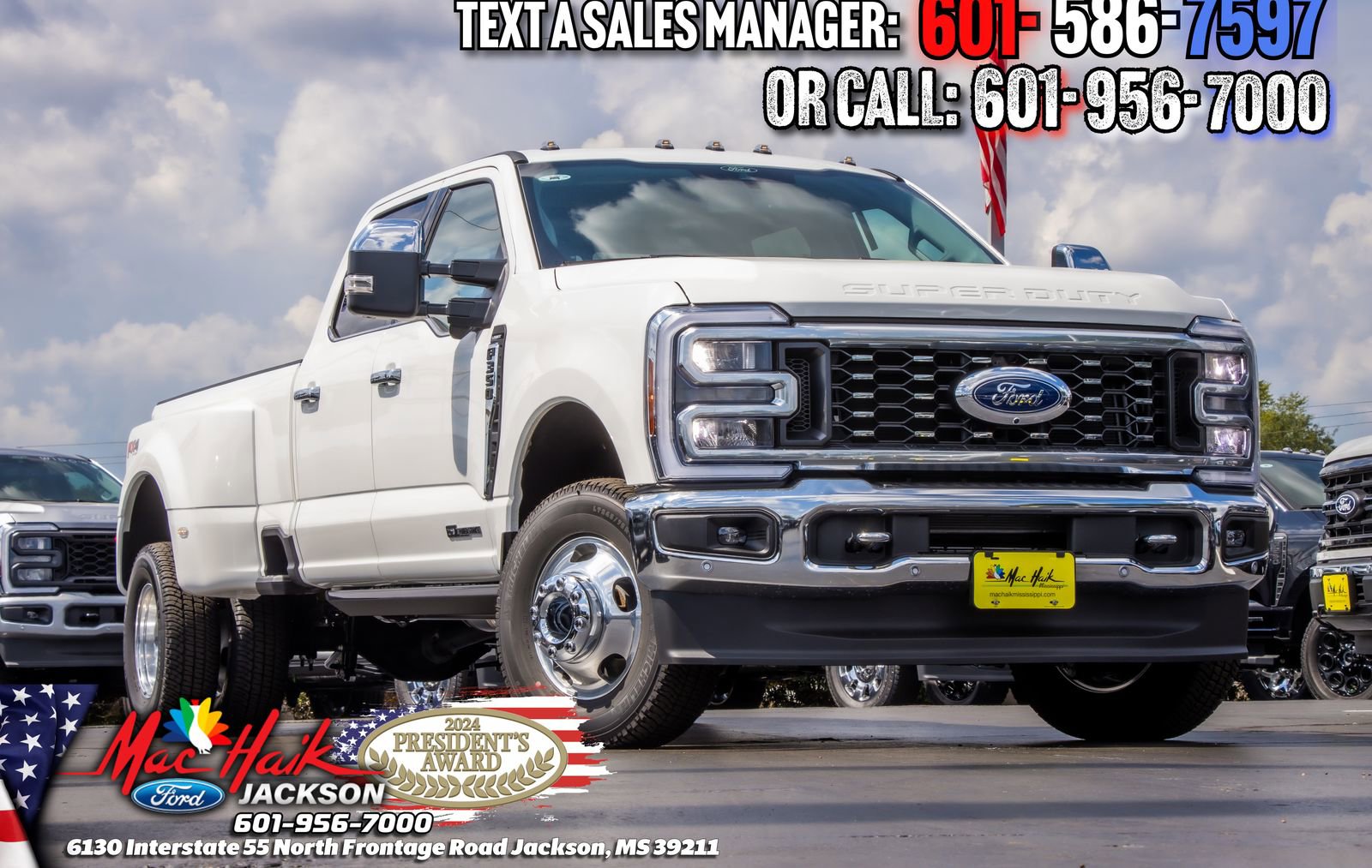 Certified 2024 Ford F350 Lariat w/ Chrome Package
