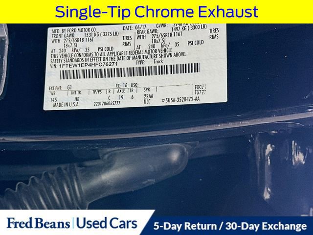 Certified 2017 Ford F150 Lariat image 38