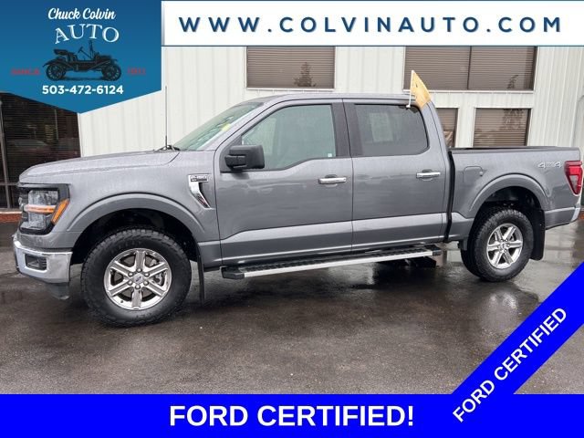 Certified 2025 Ford F150 XLT w/ Equipment Group 301A Standard