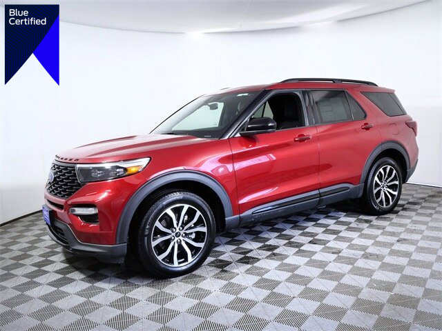 Certified 2023 Ford Explorer ST-Line w/ Class IV Trailer Tow Package image 1