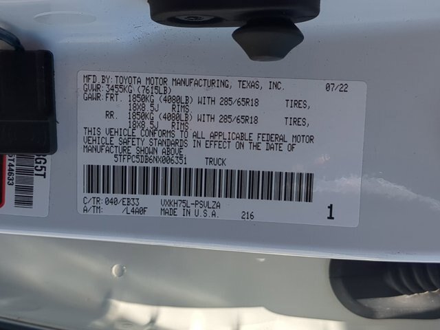 Used 2022 Toyota Tundra TRD Pro AWD/4WD image 38
