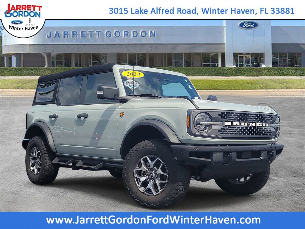 Certified 2024 Ford Bronco Badlands AWD/4WD image 1