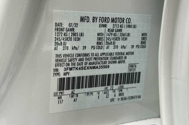 Certified 2022 Ford Mustang Mach-E GT AWD/4WD image 29