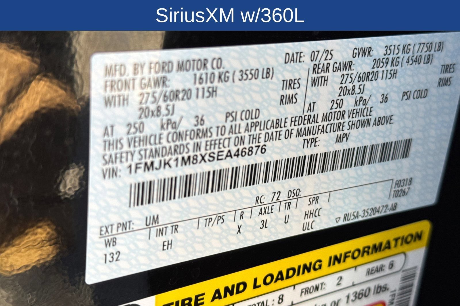 Certified 2025 Ford Expedition Max Platinum AWD/4WD image 37
