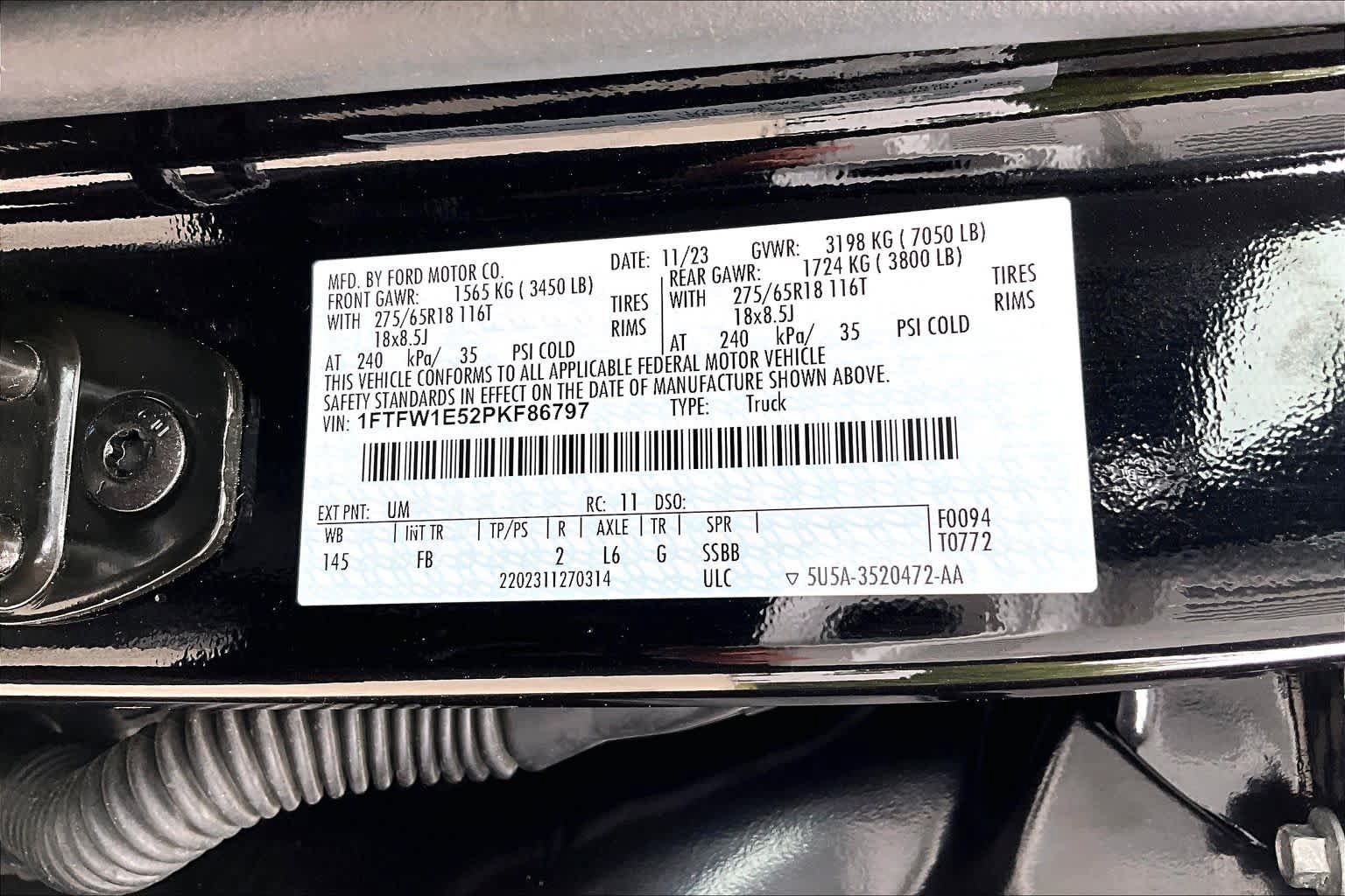 Certified 2023 Ford F150 XLT w/ Equipment Group 302A High AWD/4WD image 34