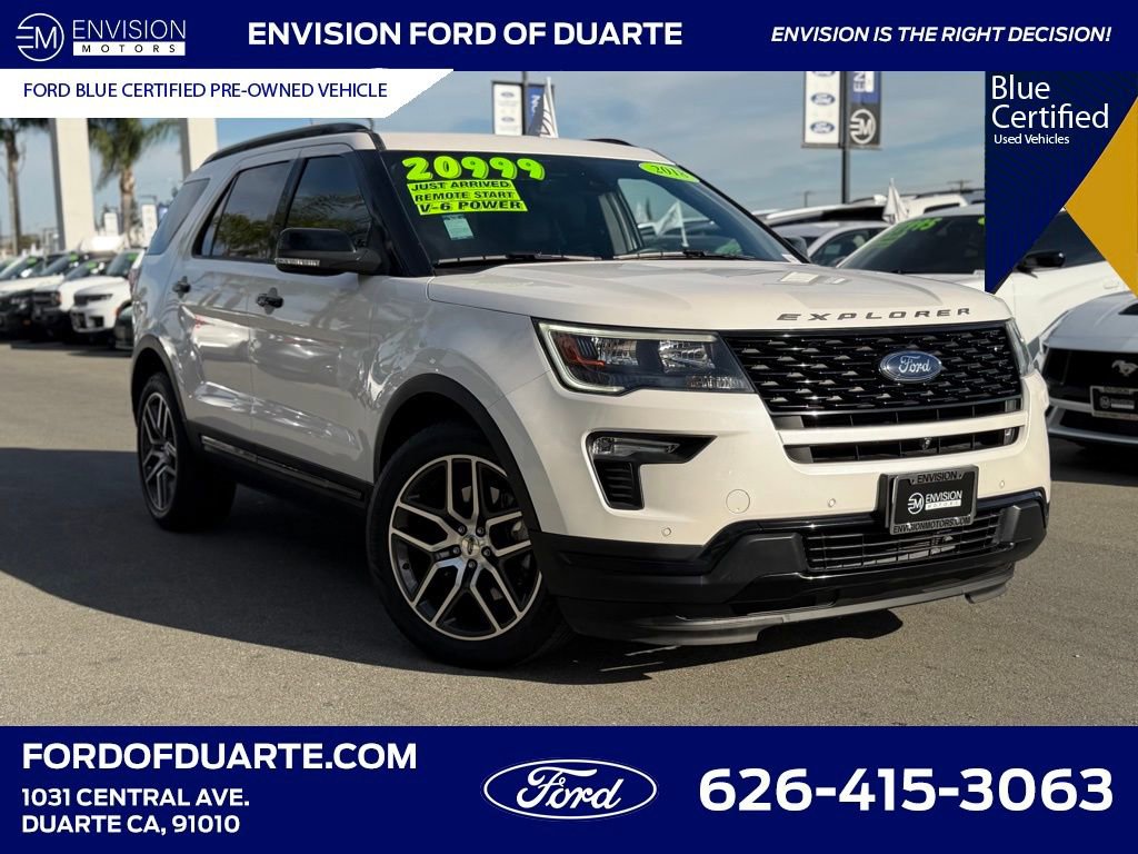 Certified 2018 Ford Explorer Sport w/ Equipment Group 401A