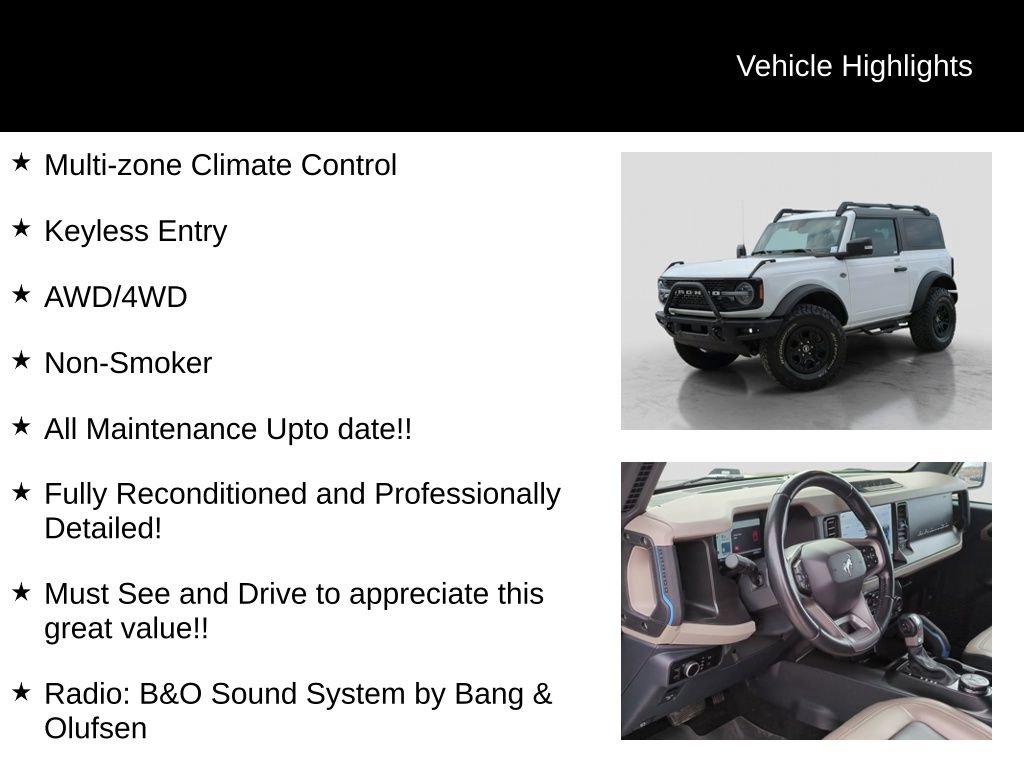 Certified 2023 Ford Bronco Wildtrak image 21