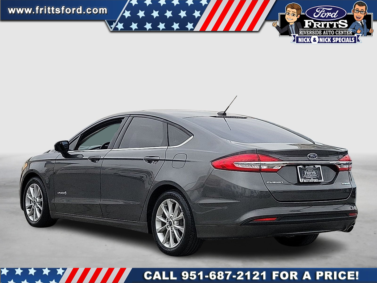 Certified 2017 Ford Fusion S FWD image 3