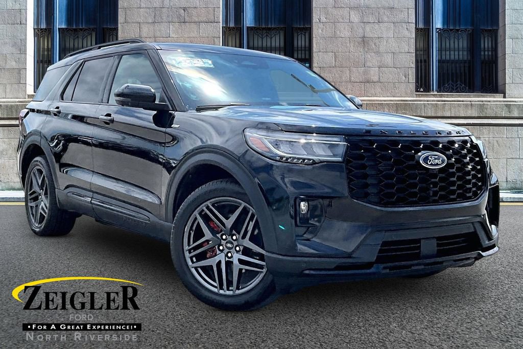 Certified 2025 Ford Explorer ST-Line w/ ST-Line Street Pack AWD/4WD image 1