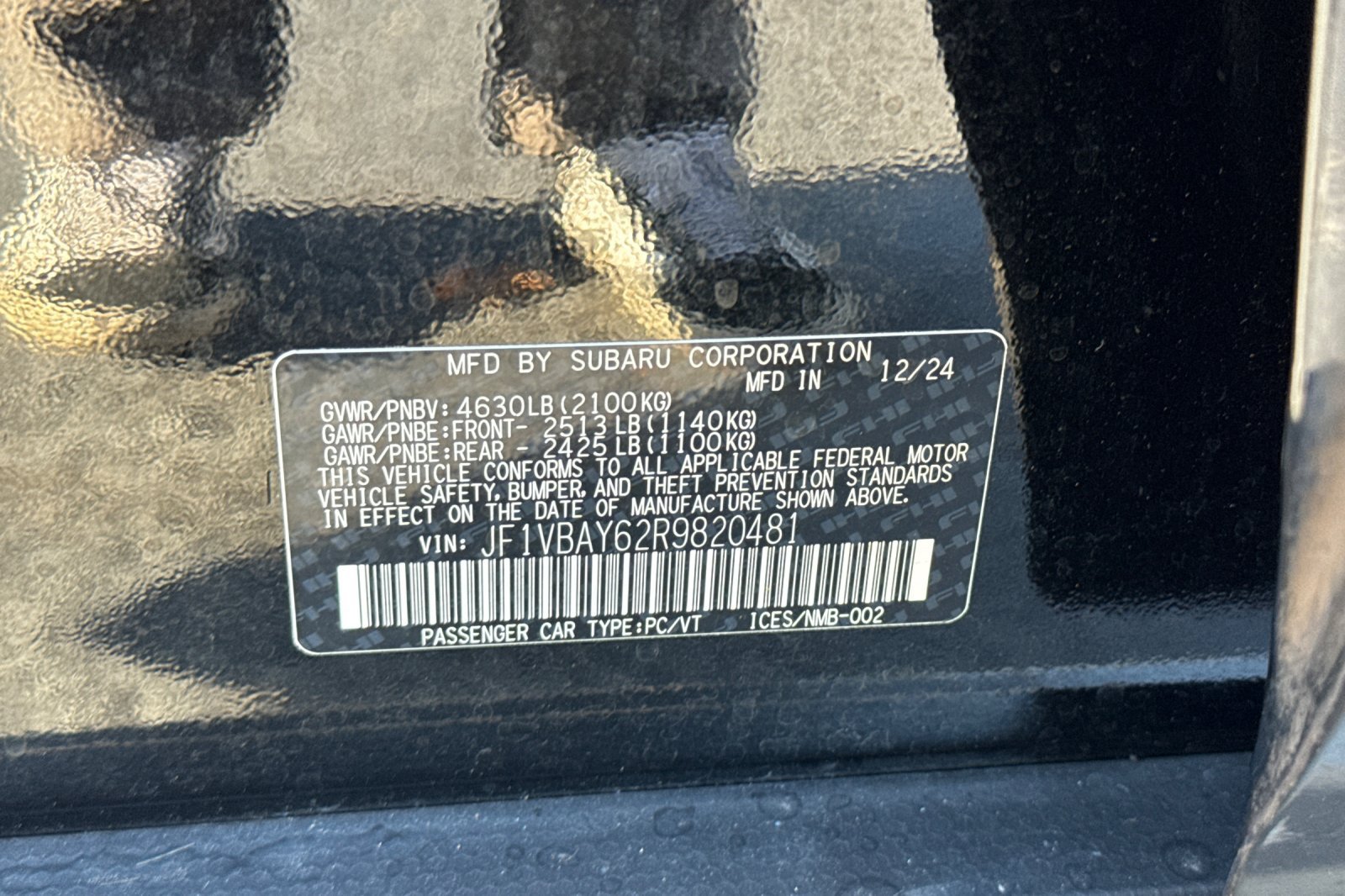 Used 2024 Subaru WRX TR AWD/4WD image 28