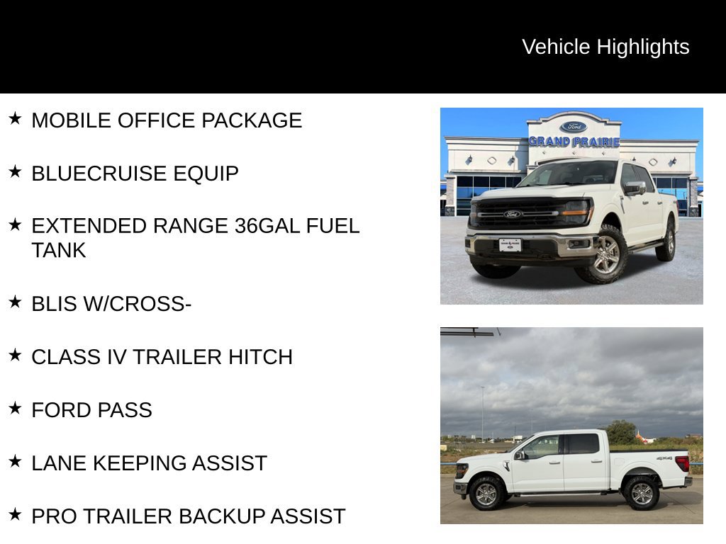 Certified 2024 Ford F150 XLT w/ Equipment Group 302A MID AWD/4WD image 5
