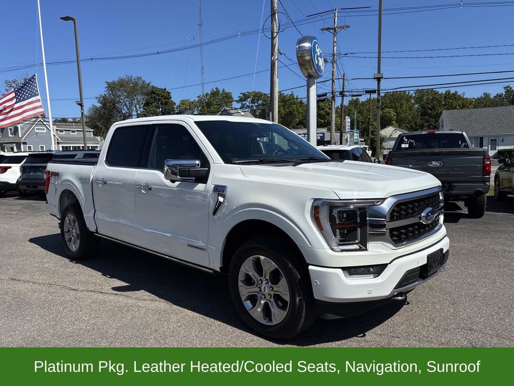 Certified 2023 Ford F150 Platinum w/ Equipment Group 701A High AWD/4WD image 3