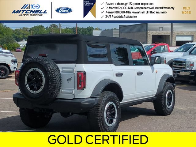 Certified 2023 Ford Bronco Badlands w/ Sasquatch Package AWD/4WD image 3