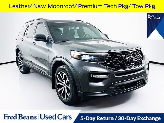 Certified 2020 Ford Explorer ST w/ Premium Technology Package AWD/4WD image 1