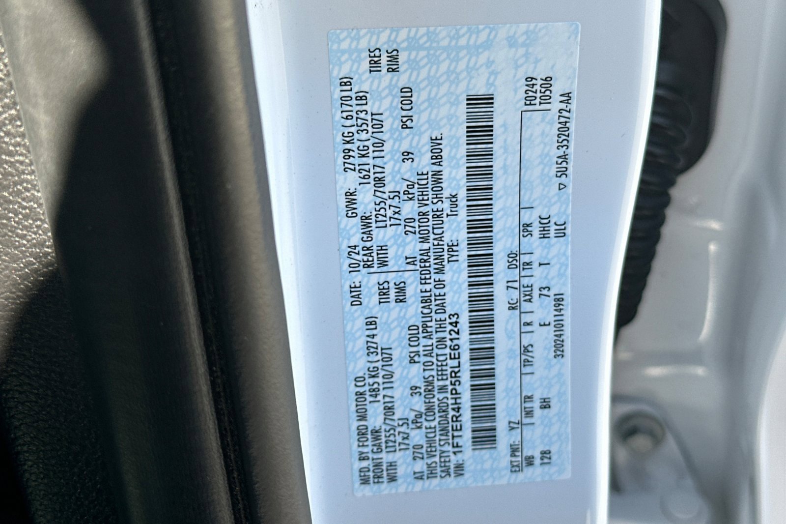 Certified 2024 Ford Ranger XLT image 28