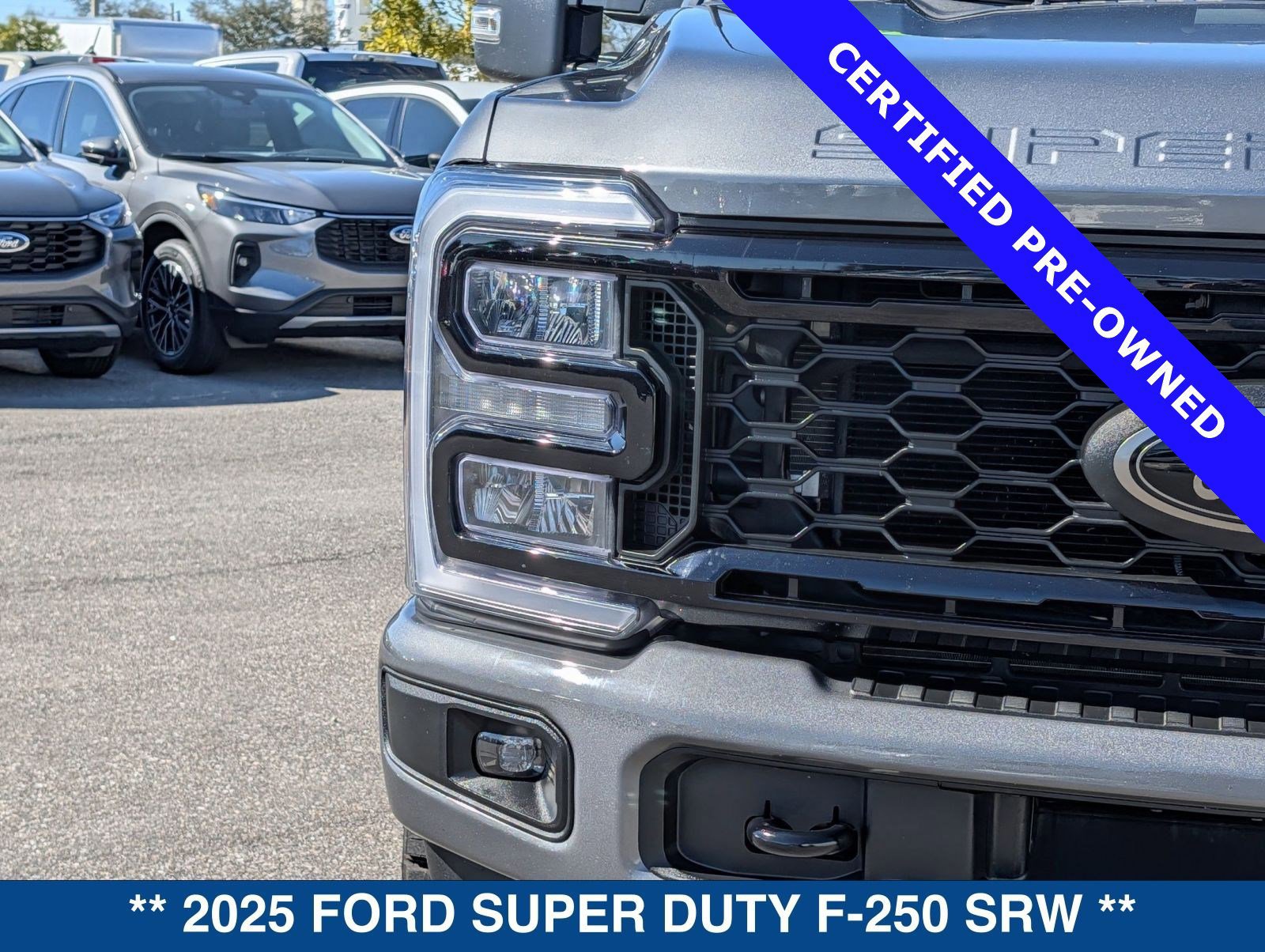 Certified 2025 Ford F250 Lariat w/ Black Appearance Package image 9