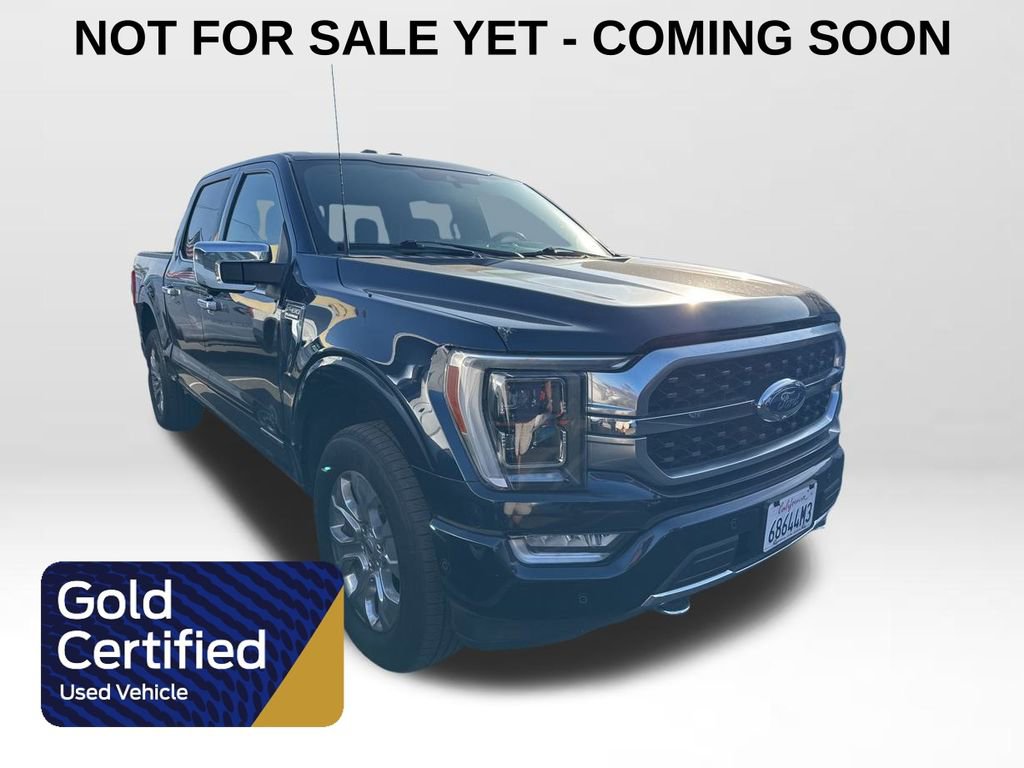 Certified 2022 Ford F150 Platinum w/ Equipment Group 701A High