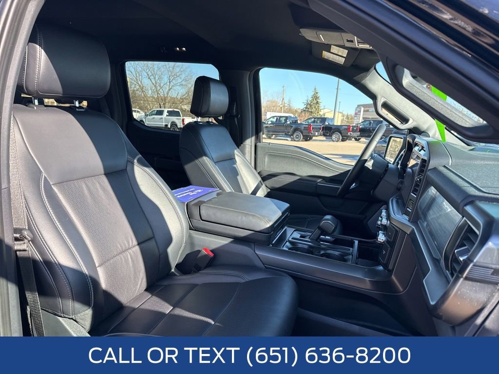 Certified 2025 Ford F150 Lariat w/ Equipment Group 501A Mid image 38