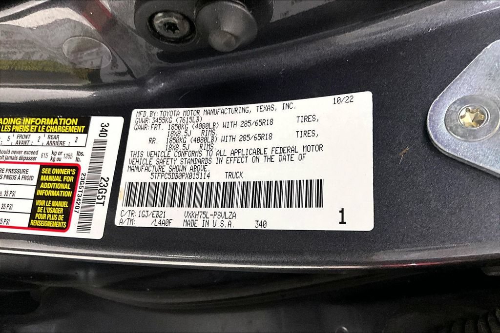 Used 2023 Toyota Tundra TRD Pro AWD/4WD image 26