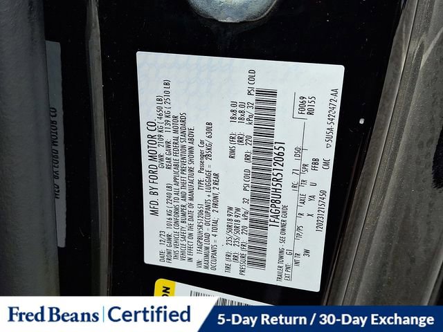 Certified 2024 Ford Mustang Premium RWD image 28
