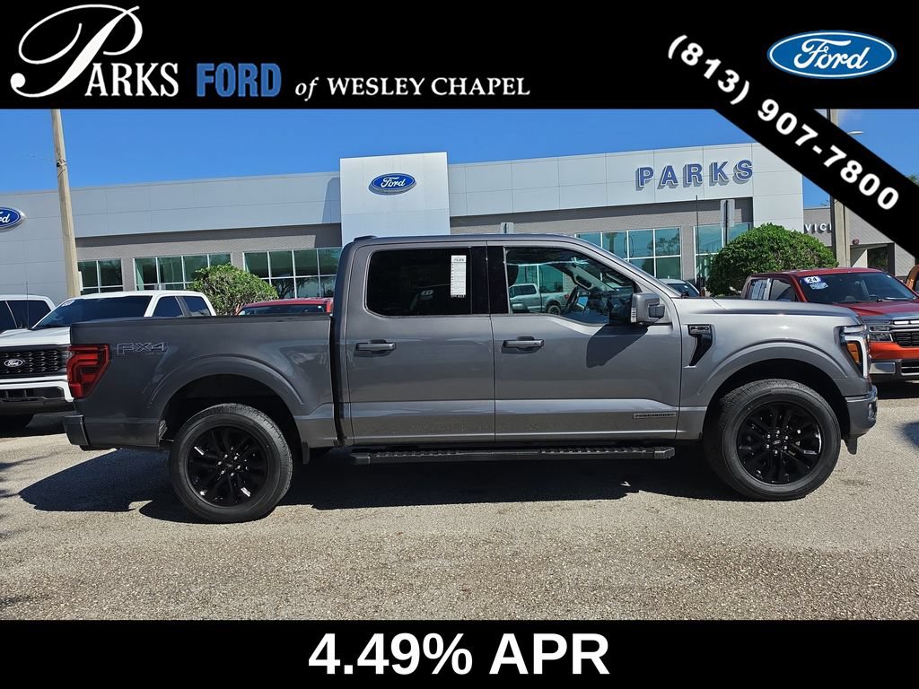 Certified 2024 Ford F150 Lariat w/ FX4 Off-Road Package AWD/4WD image 4