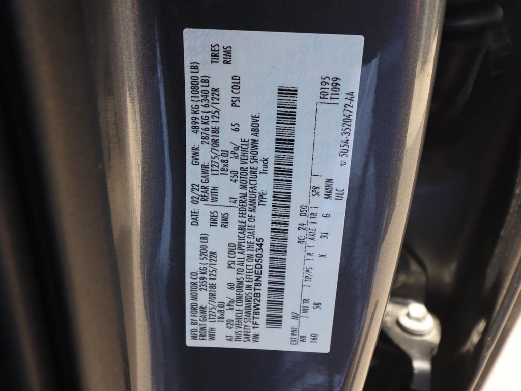 Certified 2022 Ford F250 Lariat w/ Lariat Value Package AWD/4WD image 25