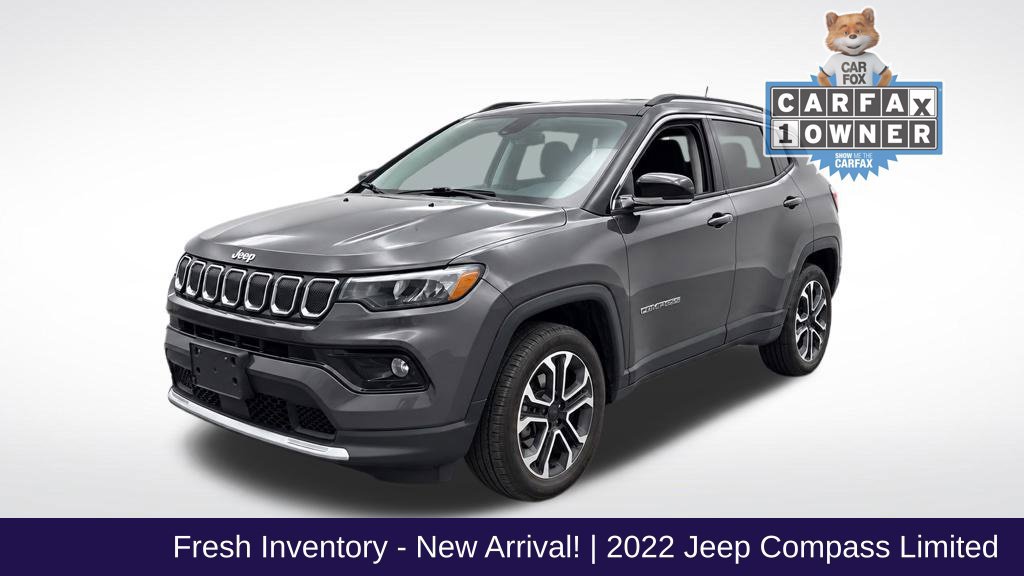Used 2022 Jeep Compass Limited w/ Sun and Sound Group