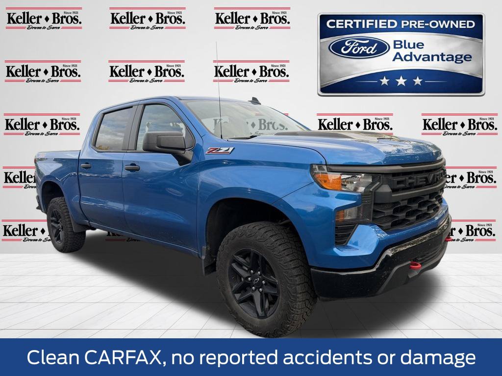 Used 2024 Chevrolet Silverado 1500 Custom Trail Boss w/ LPO, Dark Essentials Package