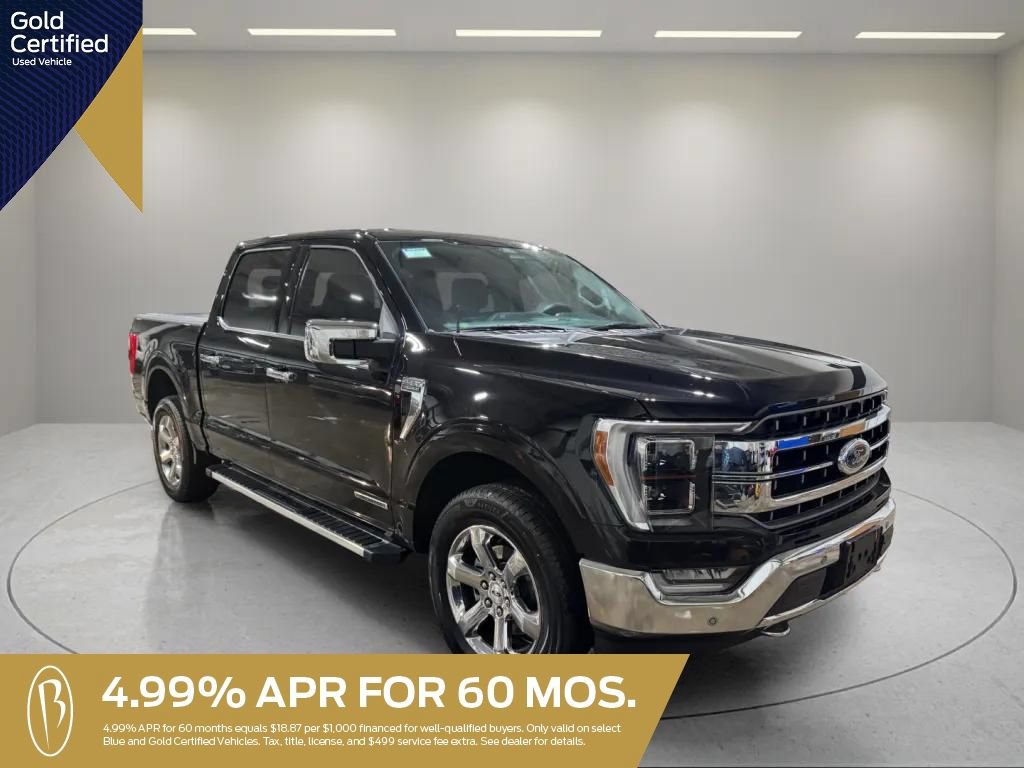 Certified 2022 Ford F150 Lariat w/ Equipment Group 502A High AWD/4WD image 1