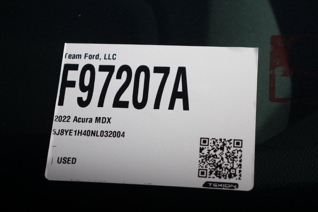 Used 2022 Acura MDX w/ Technology Package AWD/4WD image 31