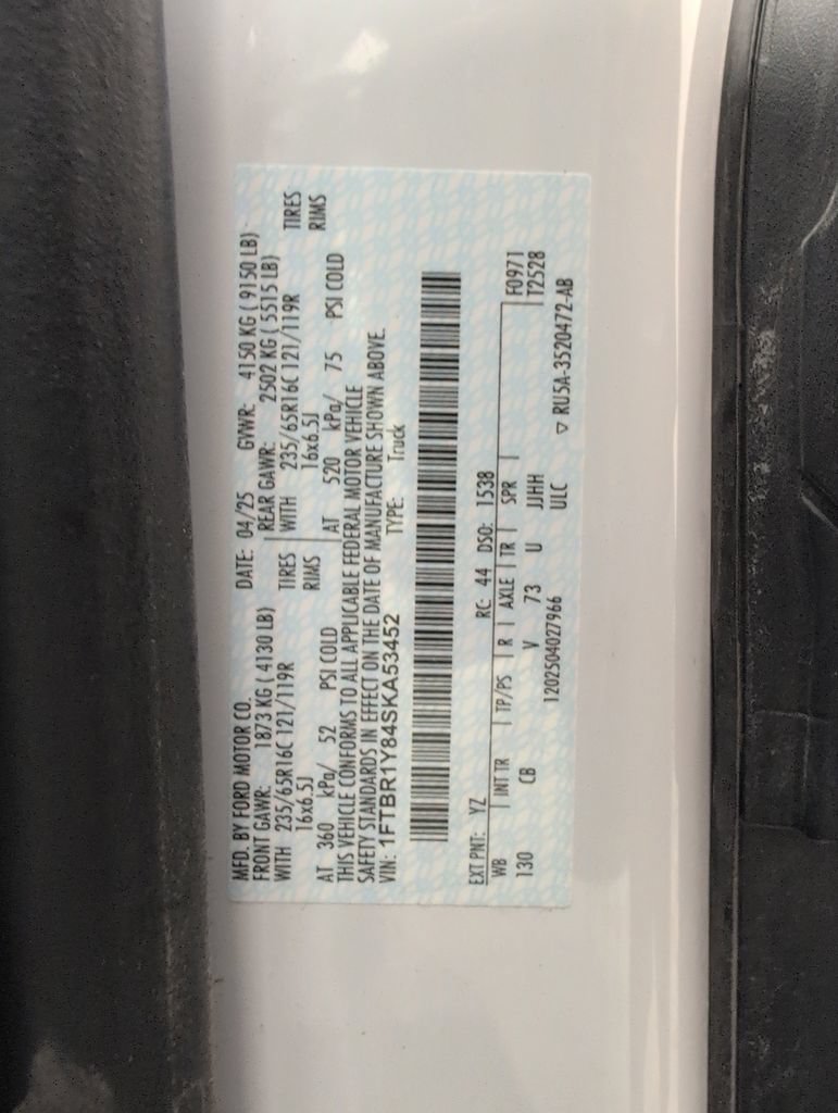 Certified 2025 Ford Transit 250 Low Roof w/ Exterior Upgrade Package RWD image 42