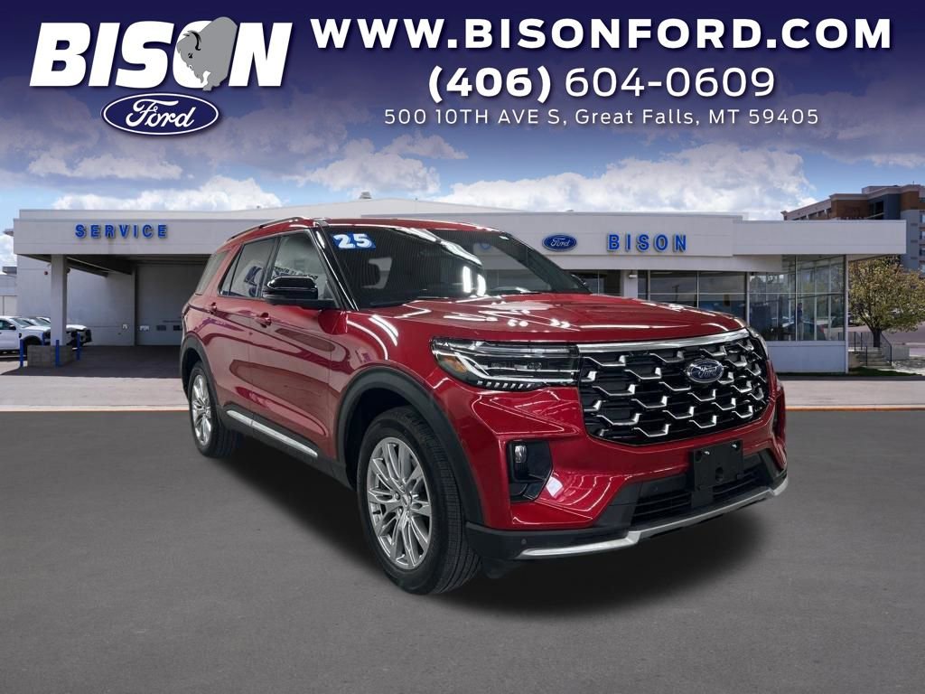 Certified 2025 Ford Explorer Platinum image 1