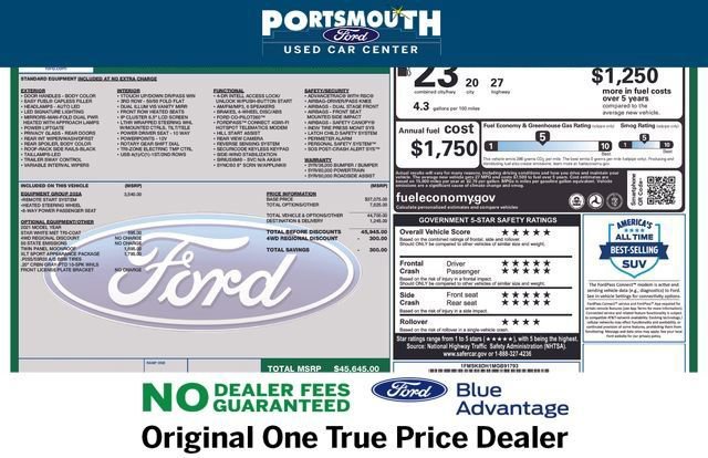 Certified 2021 Ford Explorer XLT w/ Equipment Group 202A image 32