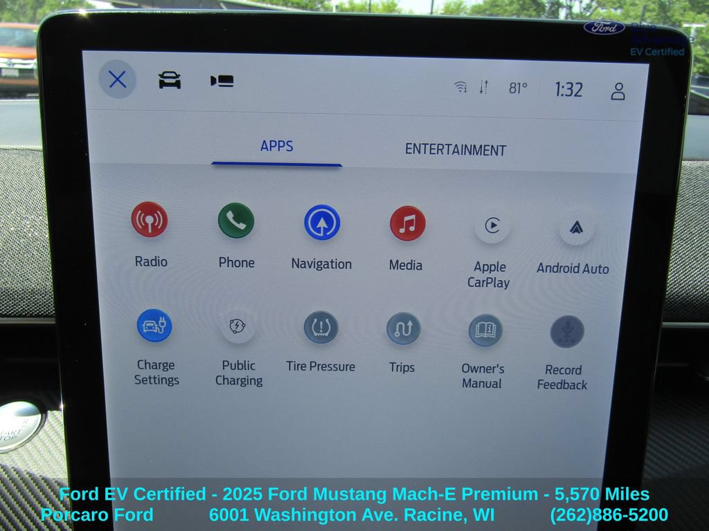 Certified 2025 Ford Mustang Mach-E Premium AWD/4WD image 31