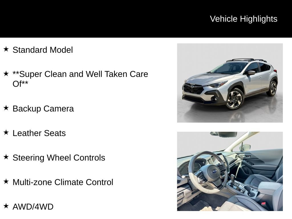 Used 2024 Subaru Crosstrek 2.5i Limited AWD/4WD image 6