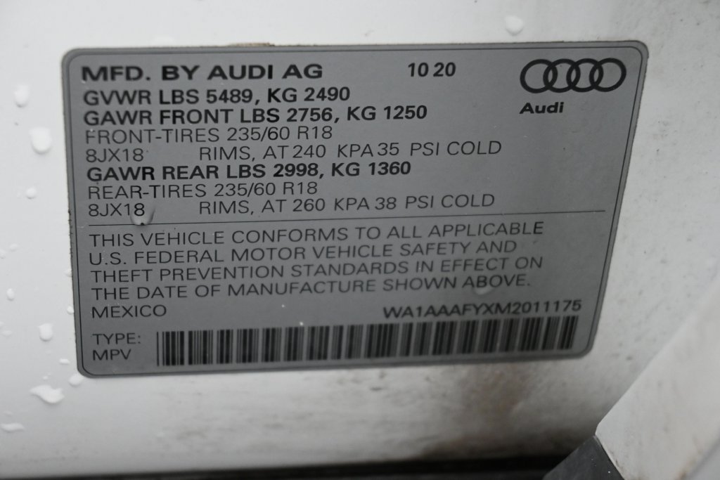 Used 2021 Audi Q5 2.0T Premium w/ Convenience Package AWD/4WD image 20