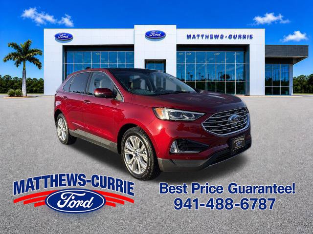 Certified 2019 Ford Edge Titanium w/ Equipment Group 301A AWD/4WD image 1