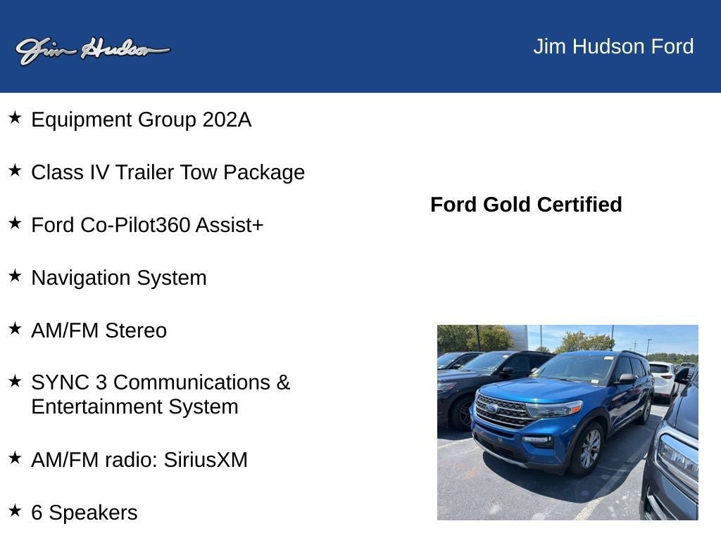 Certified 2023 Ford Explorer XLT w/ Equipment Group 202A RWD image 9