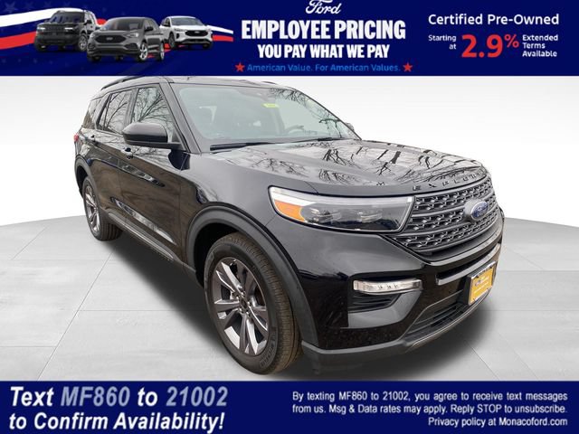 Certified 2022 Ford Explorer XLT w/ Equipment Group 202A AWD/4WD image 1