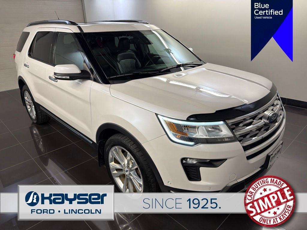 Certified 2018 Ford Explorer Limited w/ Equipment Group 301A