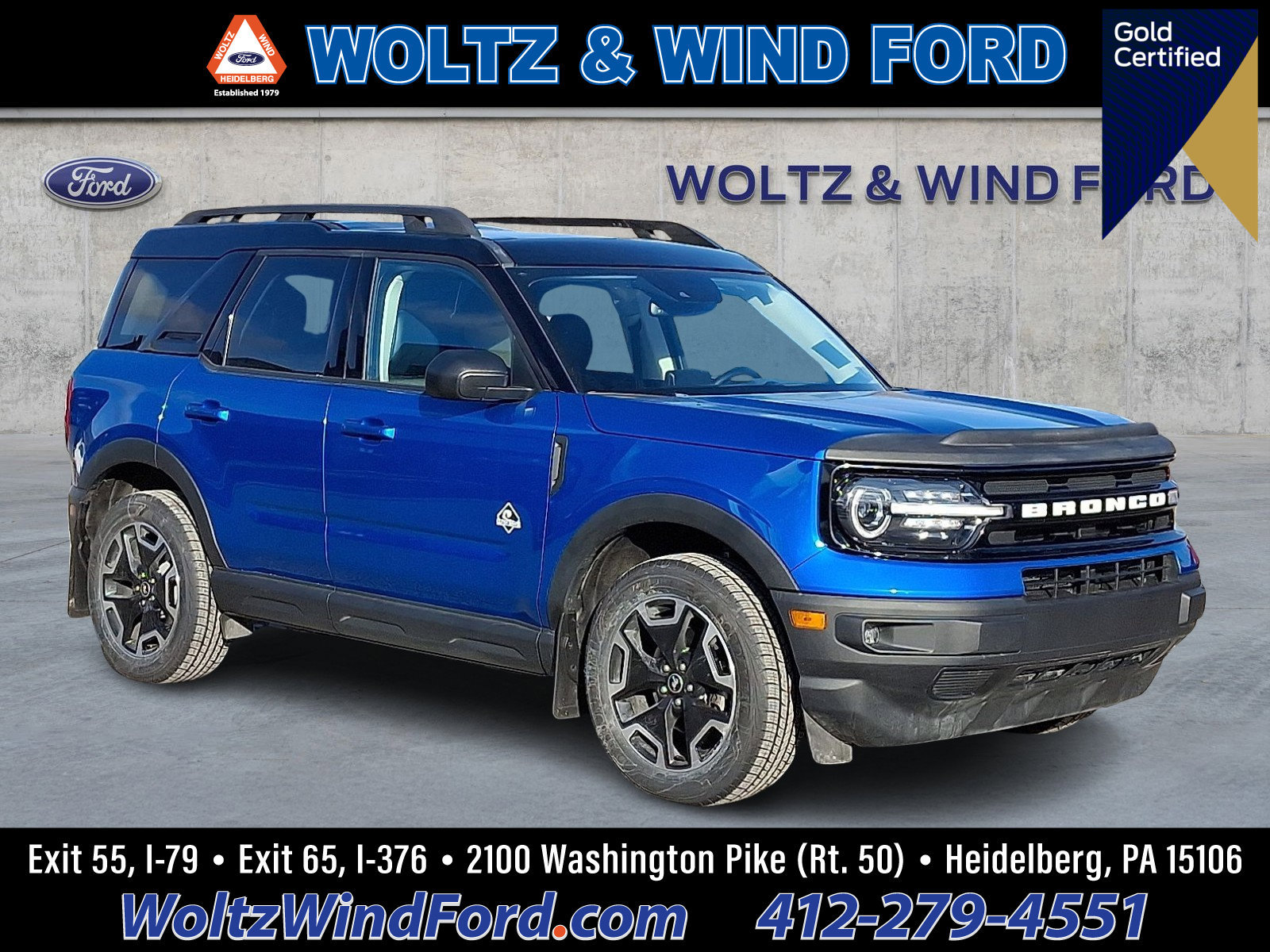 Certified 2022 Ford Bronco Sport Outer Banks w/ Tech Package